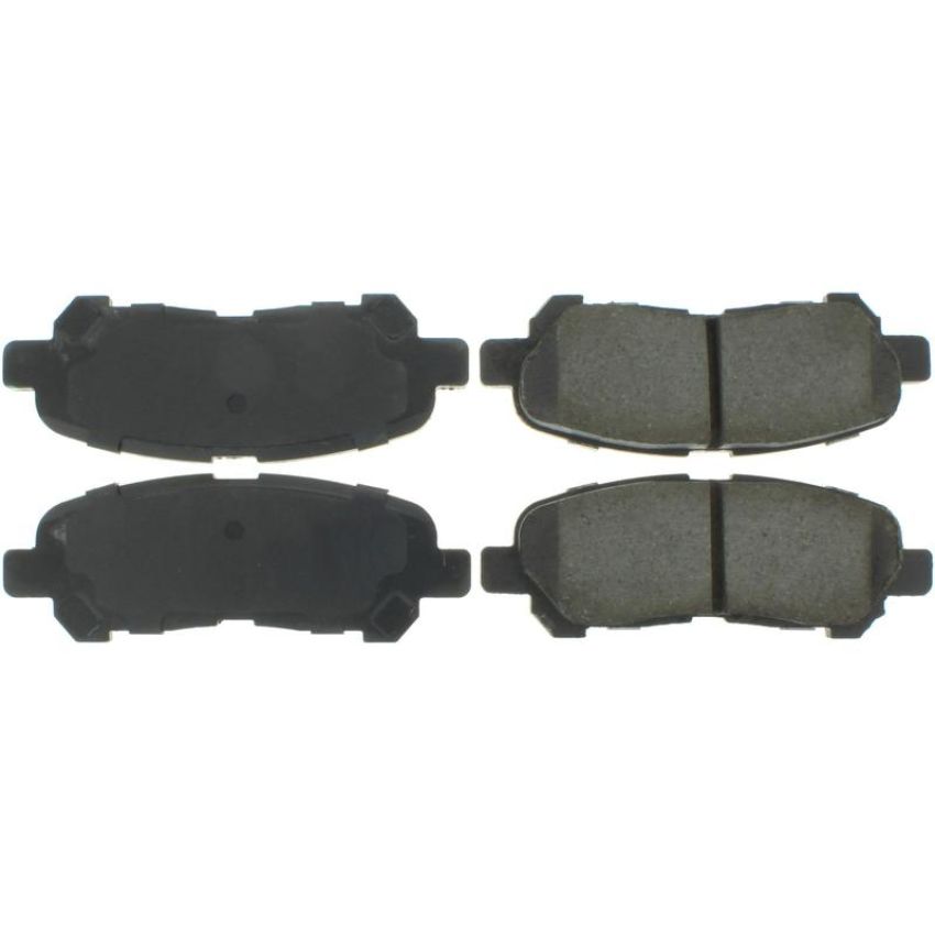 CENTRIC PARTS 300.13250 Centric Premium Semi-Metallic Brake Pads with Shims and Hardware