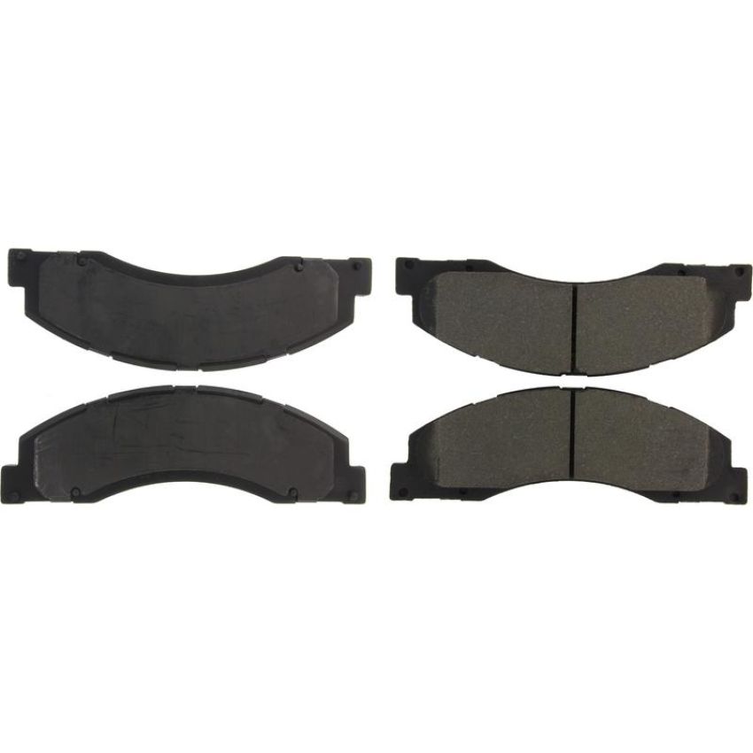 CENTRIC PARTS 300.13280 Centric Premium Semi-Metallic Brake Pads with Shims and Hardware