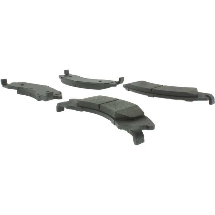 CENTRIC PARTS 300.13290 Centric Premium Semi-Metallic Brake Pads with Shims and Hardware