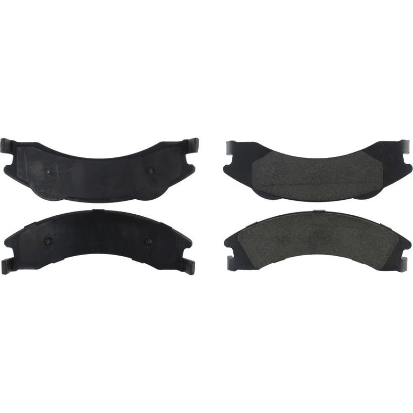 CENTRIC PARTS 300.13291 Centric Premium Semi-Metallic Brake Pads with Shims and Hardware