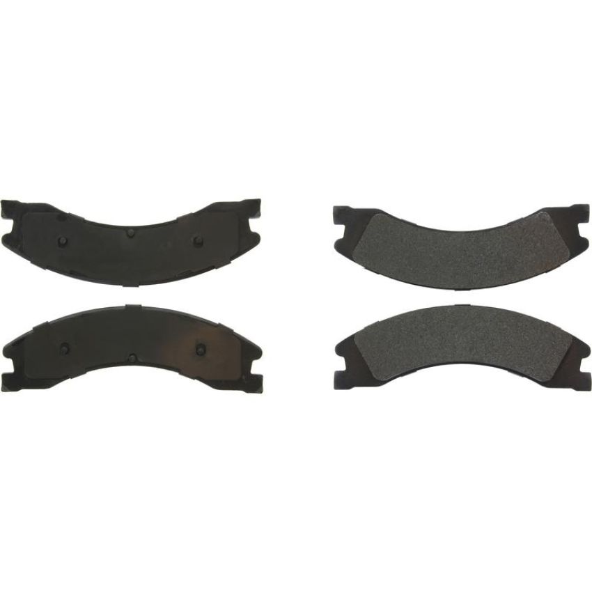 CENTRIC PARTS 300.13301 Centric Premium Semi-Metallic Brake Pads with Shims and Hardware