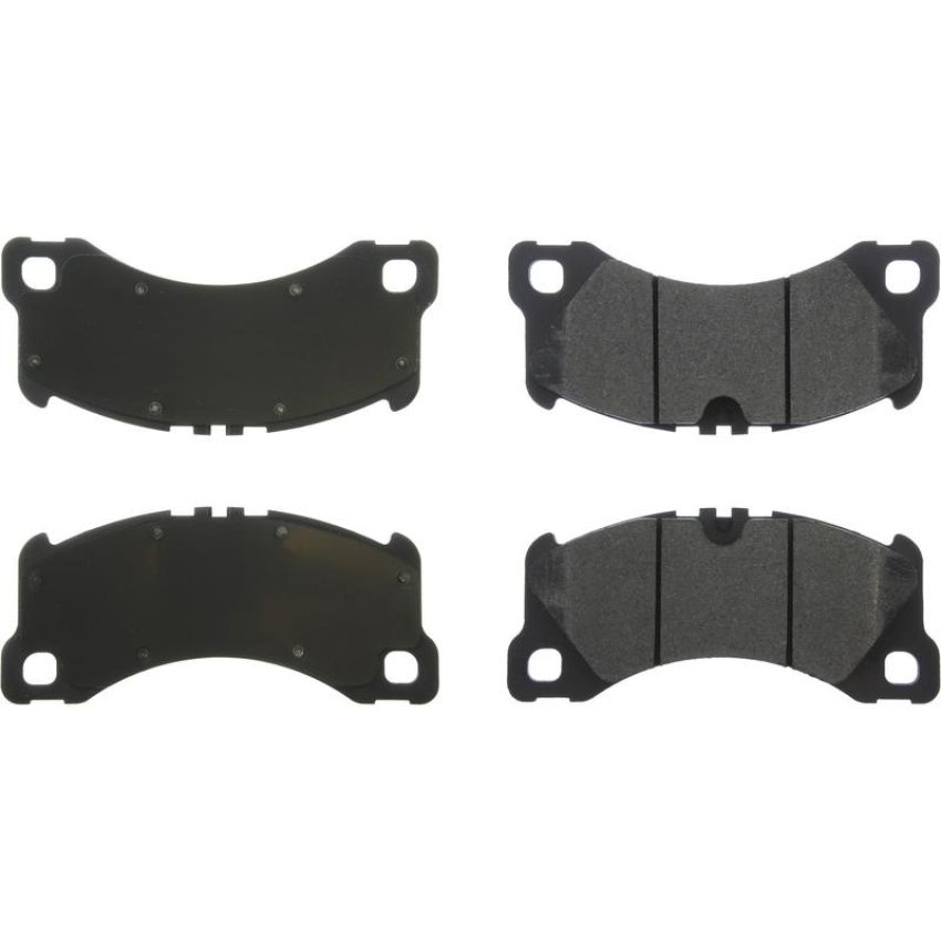 CENTRIC PARTS 300.13490 Centric Premium Semi-Metallic Brake Pads with Shims and Hardware