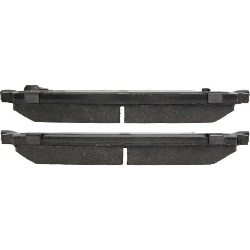 CENTRIC PARTS 300.13510 Centric Premium Semi-Metallic Brake Pads with Shims and Hardware