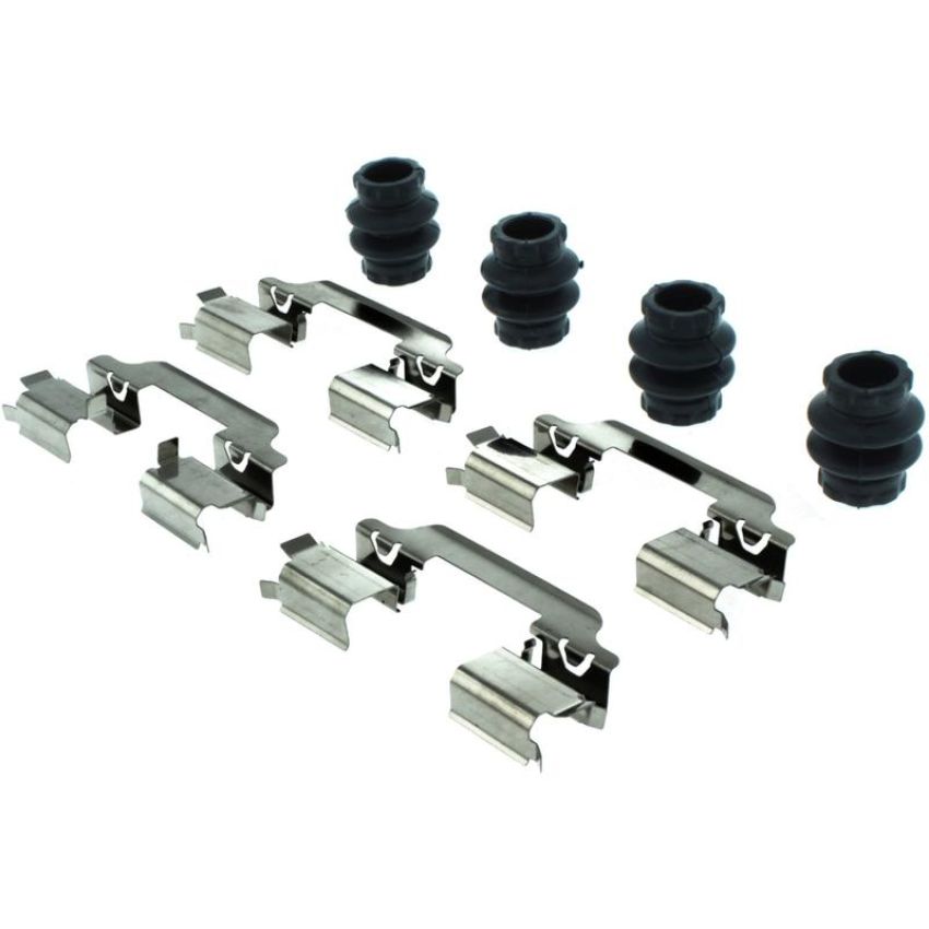 CENTRIC PARTS 300.13570 Centric Premium Semi-Metallic Brake Pads with Shims and Hardware