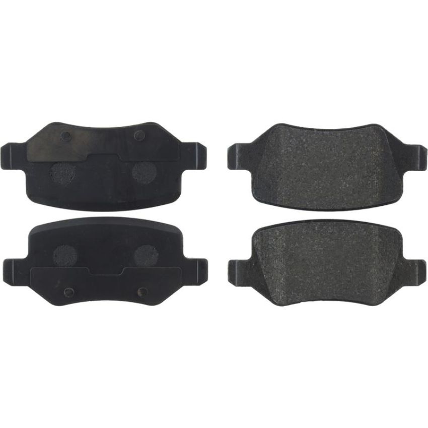 CENTRIC PARTS 300.13580 Centric Premium Semi-Metallic Brake Pads with Shims and Hardware