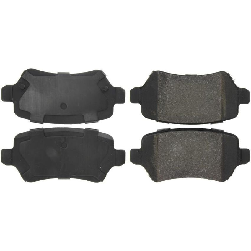 CENTRIC PARTS 300.13620 Centric Premium Semi-Metallic Brake Pads with Shims and Hardware