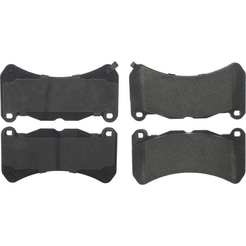 CENTRIC PARTS 300.13650 Centric Premium Semi-Metallic Brake Pads with Shims and Hardware