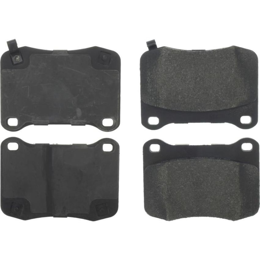 CENTRIC PARTS 300.13660 Centric Premium Semi-Metallic Brake Pads with Shims