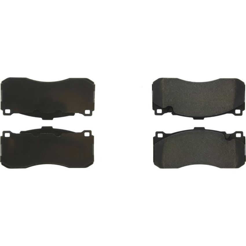 CENTRIC PARTS 300.13710 Centric Premium Semi-Metallic Brake Pads with Shims and Hardware
