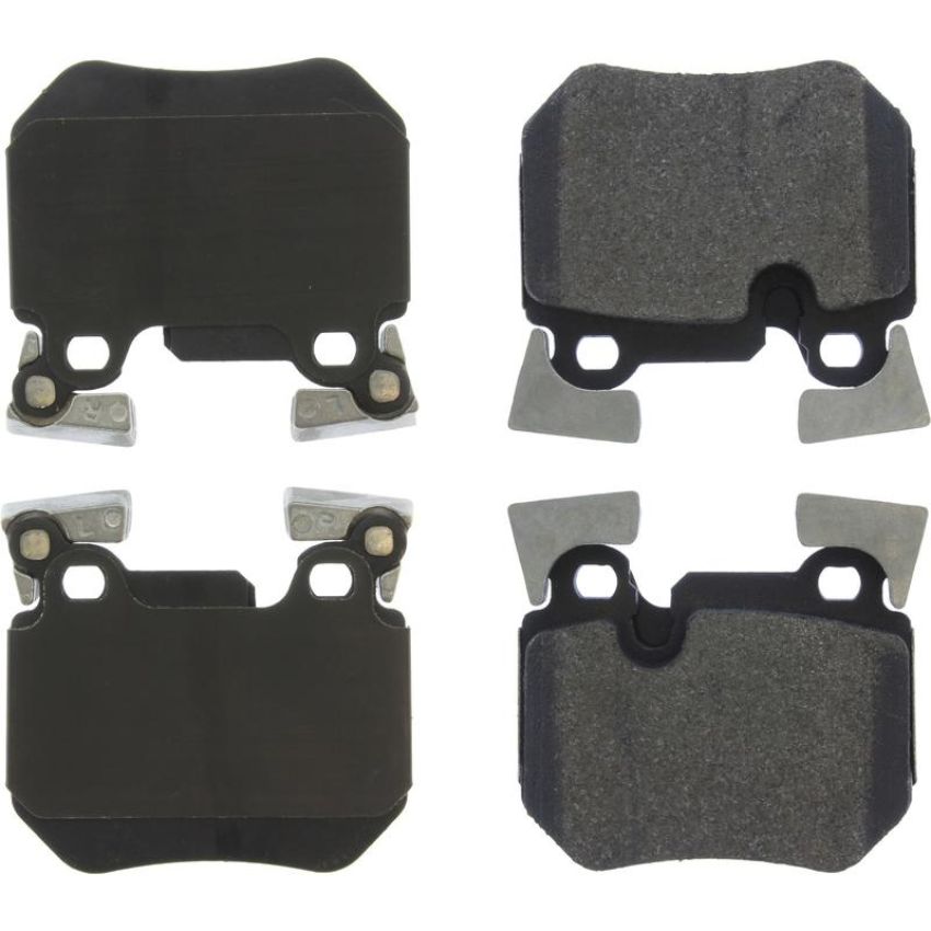 CENTRIC PARTS 300.13720 Centric Premium Semi-Metallic Brake Pads with Shims and Hardware