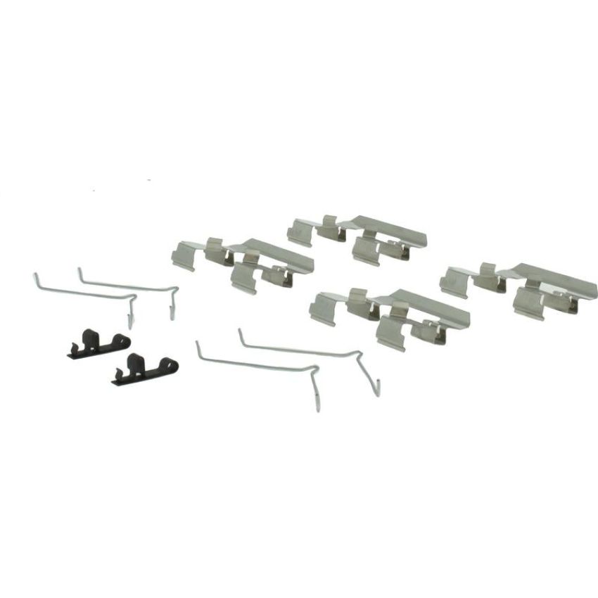CENTRIC PARTS 300.13740 Centric Premium Semi-Metallic Brake Pads with Shims and Hardware