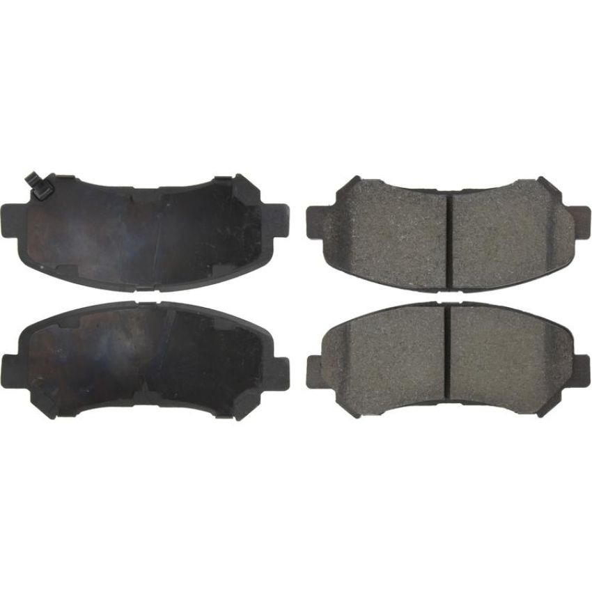 CENTRIC PARTS 300.13740 Centric Premium Semi-Metallic Brake Pads with Shims and Hardware