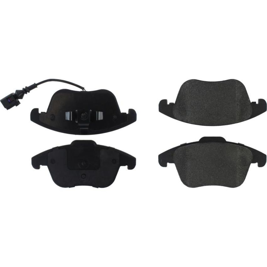 CENTRIC PARTS 300.13750 Centric Premium Semi-Metallic Brake Pads with Shims and Hardware