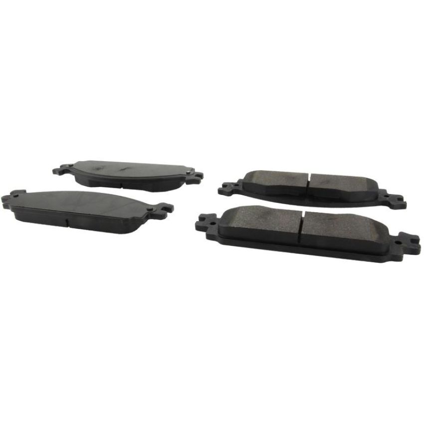 CENTRIC PARTS 300.13760 Centric Premium Semi-Metallic Brake Pads with Shims and Hardware
