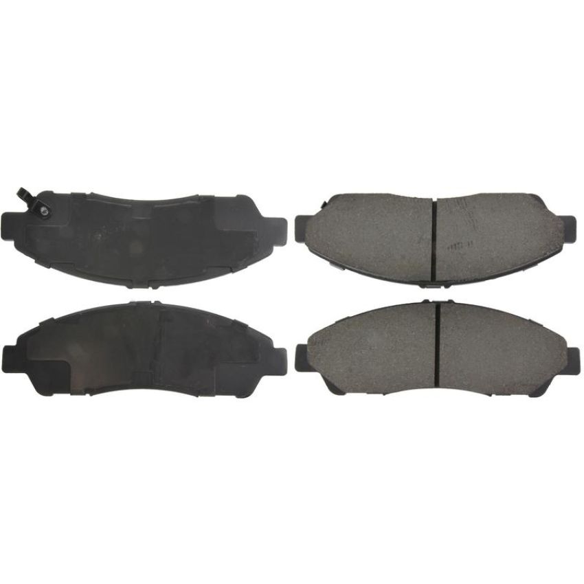 CENTRIC PARTS 300.13780 Centric Premium Semi-Metallic Brake Pads with Shims and Hardware