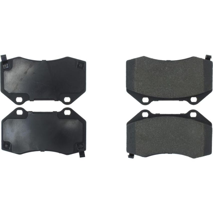 CENTRIC PARTS 300.13790 Centric Premium Semi-Metallic Brake Pads with Shims and Hardware