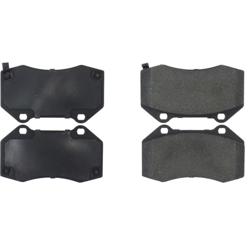 CENTRIC PARTS 300.13792 Centric Premium Semi-Metallic Brake Pads with Shims and Hardware