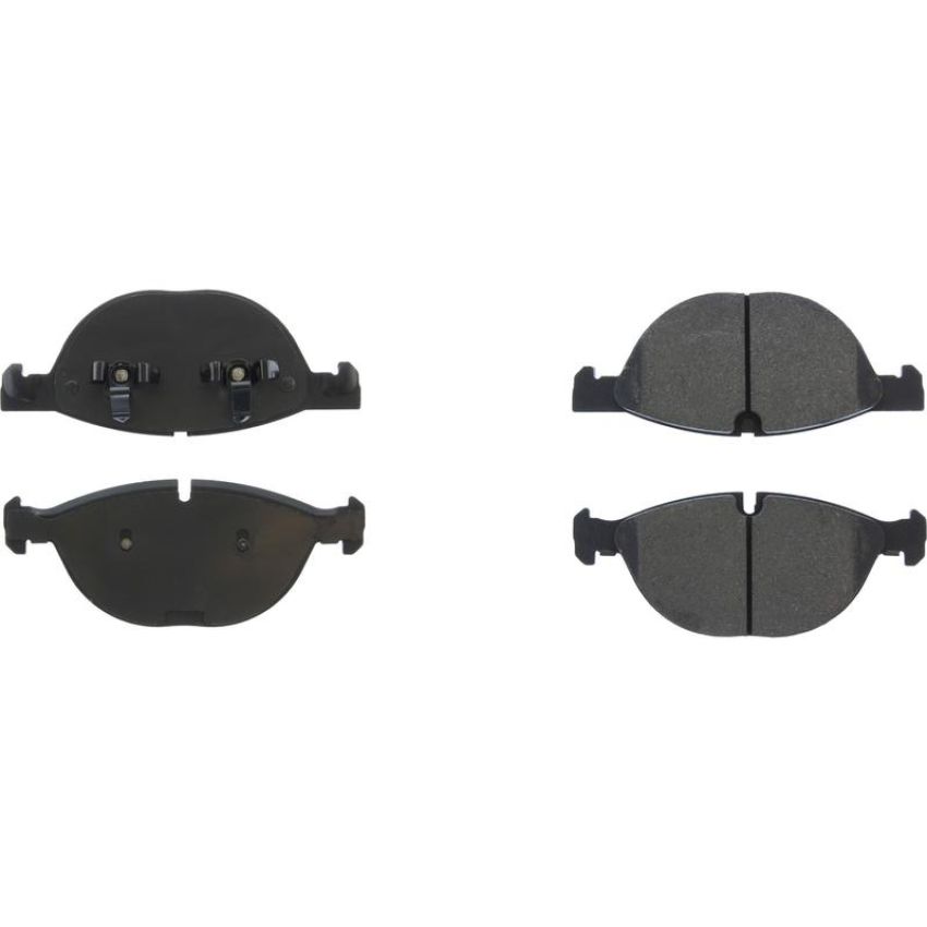 CENTRIC PARTS 300.13810 Centric Premium Semi-Metallic Brake Pads with Shims and Hardware