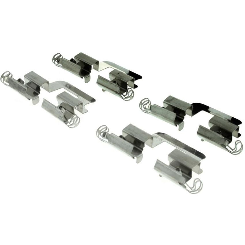 CENTRIC PARTS 300.13860 Centric Premium Semi-Metallic Brake Pads with Shims and Hardware