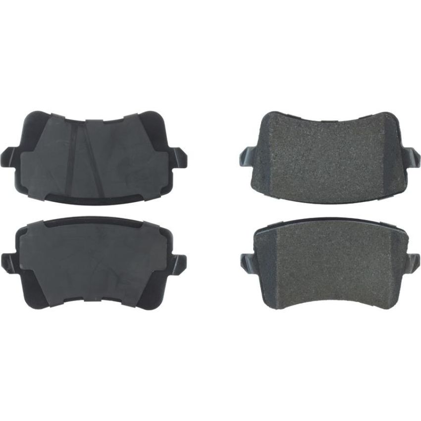 CENTRIC PARTS 300.13860 Centric Premium Semi-Metallic Brake Pads with Shims and Hardware