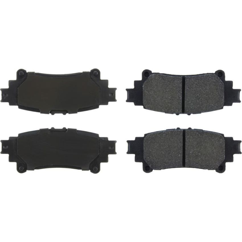 CENTRIC PARTS 300.13910 Centric Premium Semi-Metallic Brake Pads with Shims and Hardware