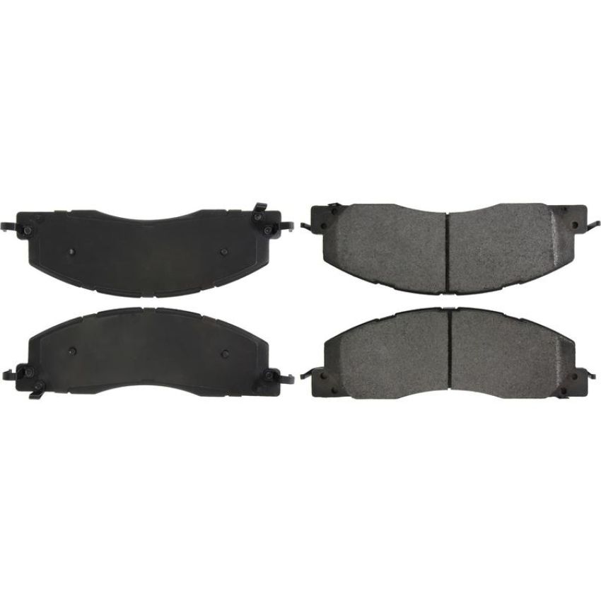 CENTRIC PARTS 300.13990 Centric Premium Semi-Metallic Brake Pads with Shims and Hardware