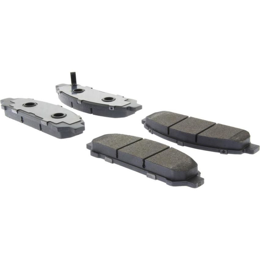 CENTRIC PARTS 300.14010 Centric Premium Semi-Metallic Brake Pads with Shims and Hardware