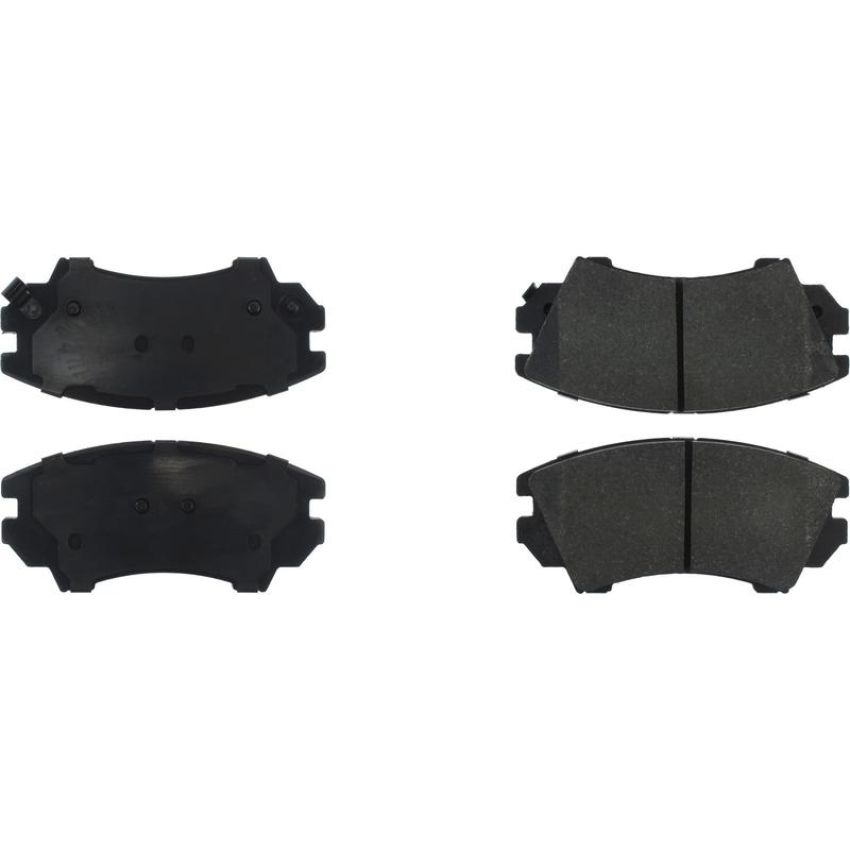 CENTRIC PARTS 300.14040 Centric Premium Semi-Metallic Brake Pads with Shims and Hardware