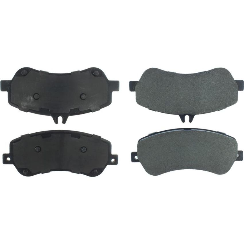 CENTRIC PARTS 300.14060 Centric Premium Semi-Metallic Brake Pads with Shims and Hardware