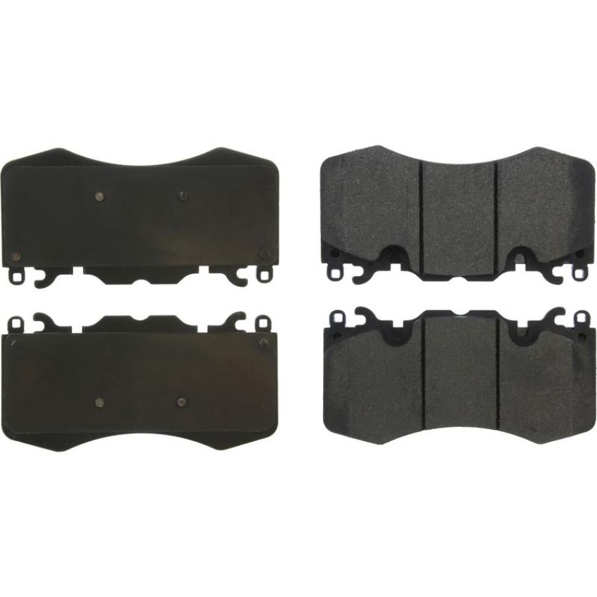 CENTRIC PARTS 300.14260 Centric Premium Semi-Metallic Brake Pads with Shims and Hardware