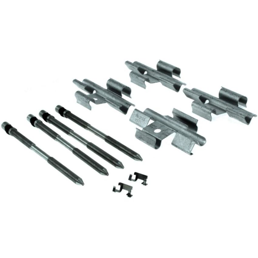 CENTRIC PARTS 300.14400 Centric Premium Semi-Metallic Brake Pads with Shims and Hardware