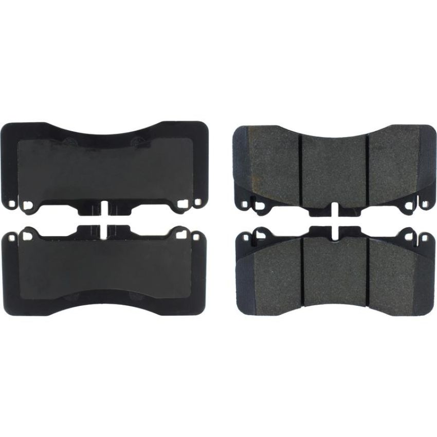 CENTRIC PARTS 300.14400 Centric Premium Semi-Metallic Brake Pads with Shims and Hardware