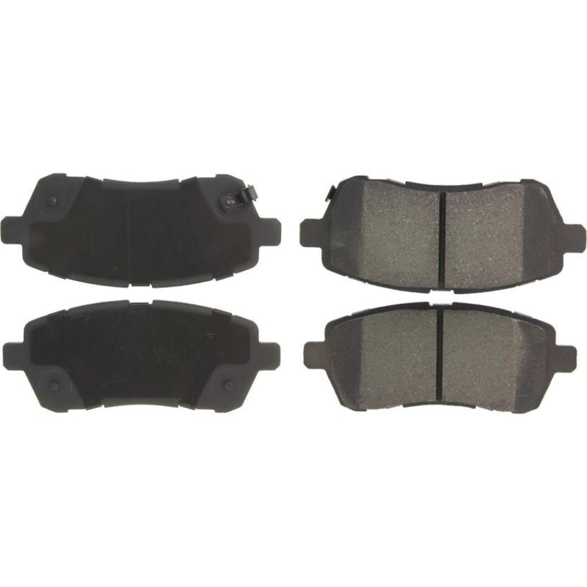 CENTRIC PARTS 300.14541 Centric Premium Semi-Metallic Brake Pads with Shims and Hardware
