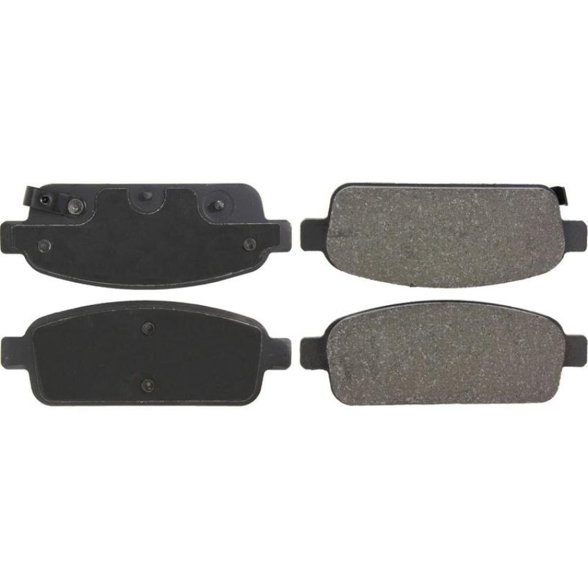 CENTRIC PARTS 300.14680 Centric Premium Semi-Metallic Brake Pads with Shims and Hardware