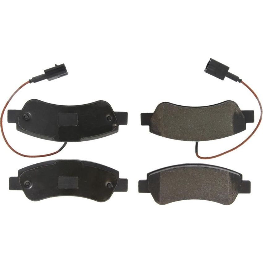 CENTRIC PARTS 300.14901 Centric Premium Semi-Metallic Brake Pads with Shims