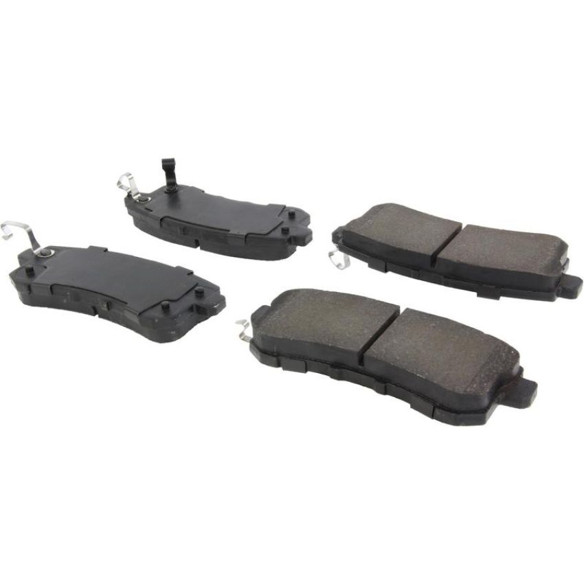 CENTRIC PARTS 300.15100 Centric Premium Semi-Metallic Brake Pads with Shims and Hardware