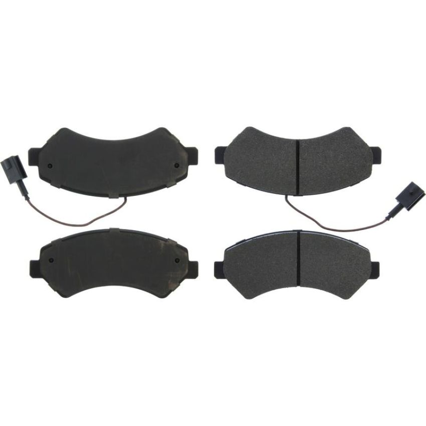 CENTRIC PARTS 300.15401 Centric Premium Semi-Metallic Brake Pads with Shims and Hardware