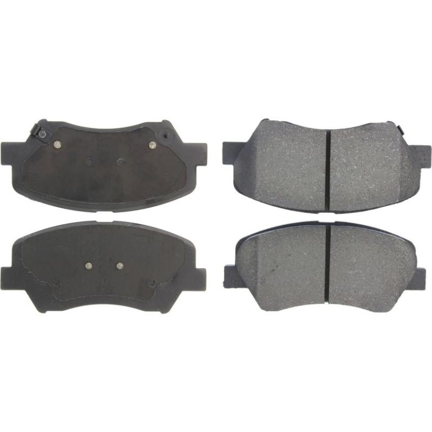 CENTRIC PARTS 300.15430 Centric Premium Semi-Metallic Brake Pads with Shims and Hardware