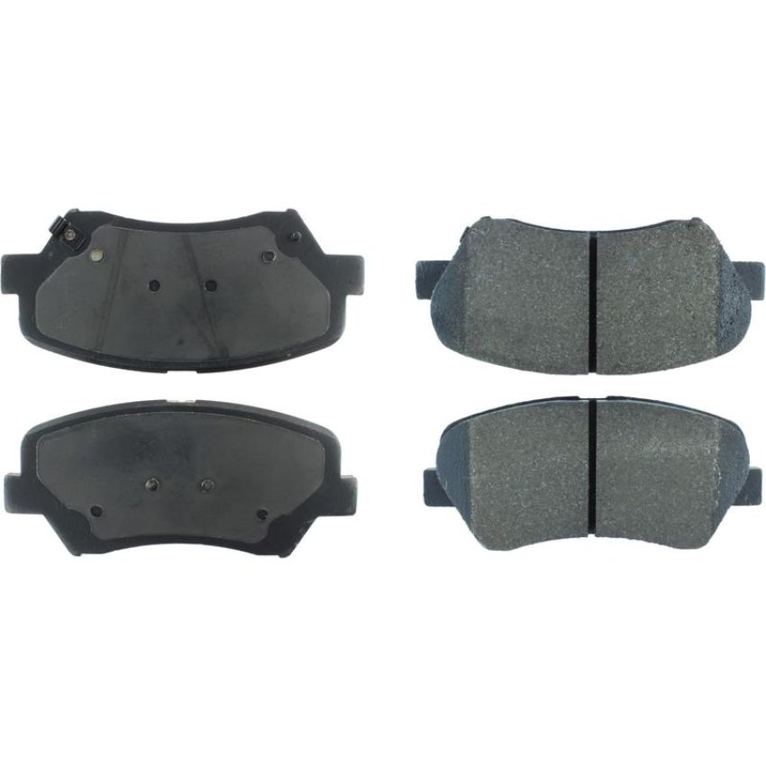 CENTRIC PARTS 300.15431 Centric Premium Semi-Metallic Brake Pads with Shims and Hardware