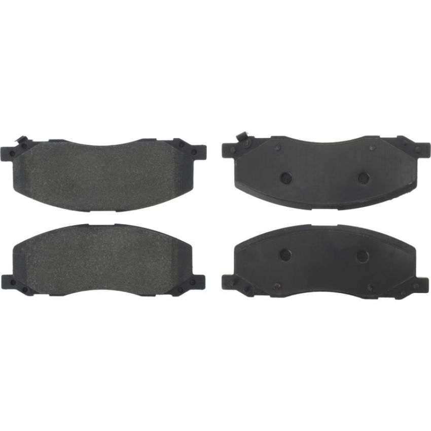 CENTRIC PARTS 300.15580 Centric Premium Semi-Metallic Brake Pads with Shims and Hardware