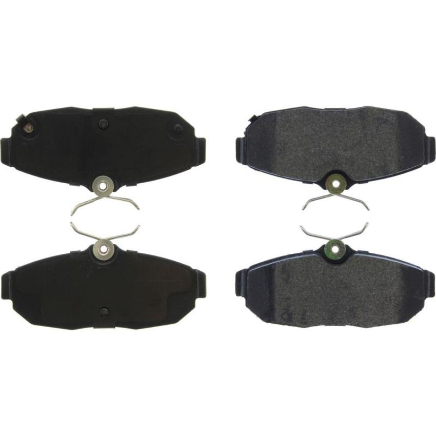 CENTRIC PARTS 300.15620 Centric Premium Semi-Metallic Brake Pads with Shims and Hardware