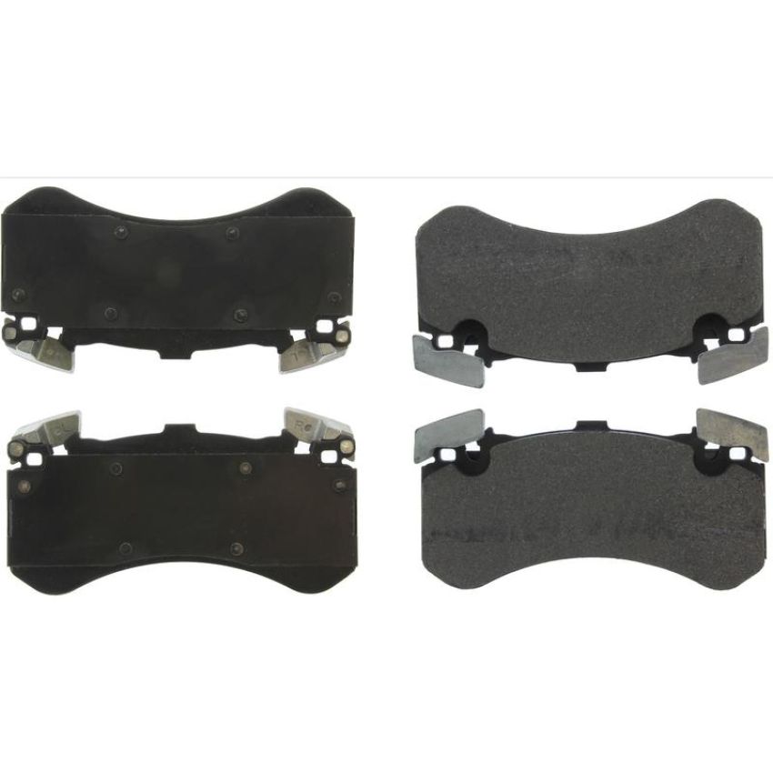 CENTRIC PARTS 300.15750 Centric Premium Semi-Metallic Brake Pads with Shims and Hardware