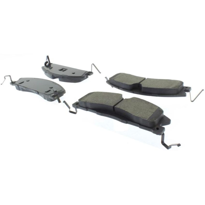 CENTRIC PARTS 300.16111 Centric Premium Semi-Metallic Brake Pads with Shims and Hardware