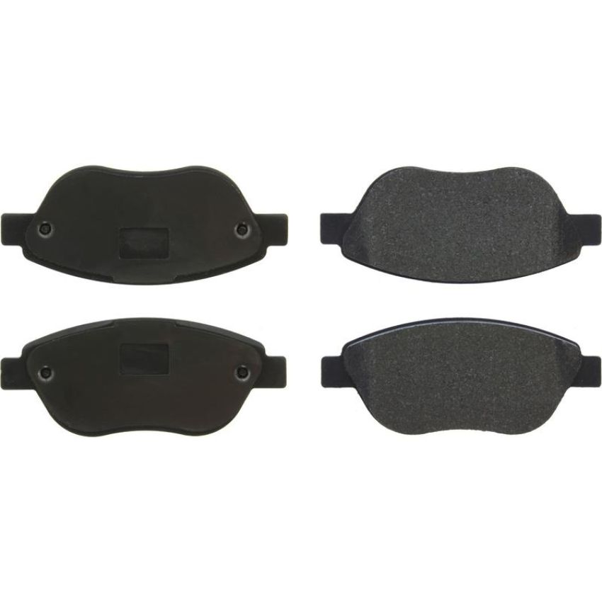 CENTRIC PARTS 300.16181 Centric Premium Semi-Metallic Brake Pads with Shims and Hardware