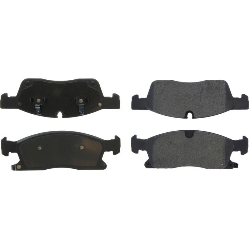 CENTRIC PARTS 300.16290 Centric Premium Semi-Metallic Brake Pads with Shims and Hardware