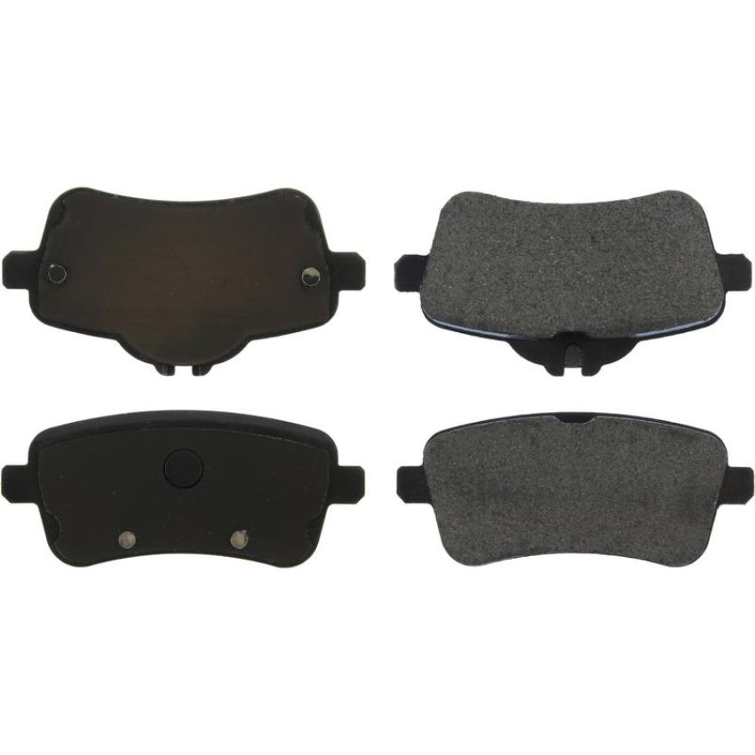 CENTRIC PARTS 300.16300 Centric Premium Semi-Metallic Brake Pads with Shims and Hardware