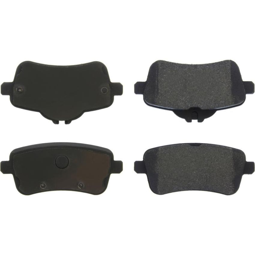 CENTRIC PARTS 300.16302 Centric Premium Semi-Metallic Brake Pads with Shims