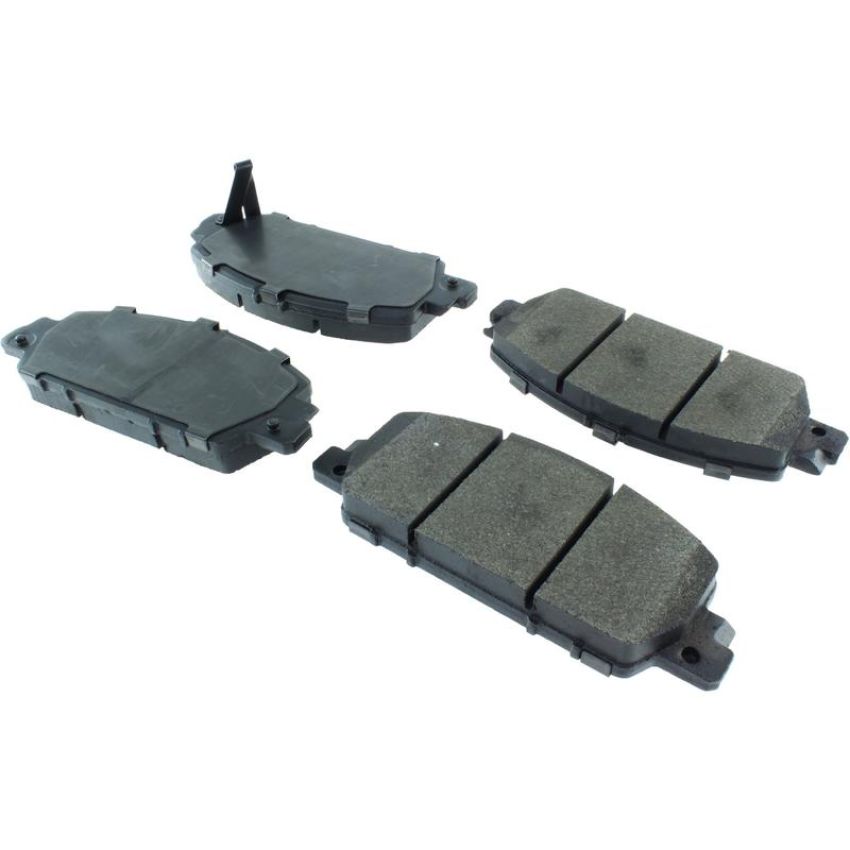 CENTRIC PARTS 300.16540 Centric Premium Semi-Metallic Brake Pads with Shims and Hardware
