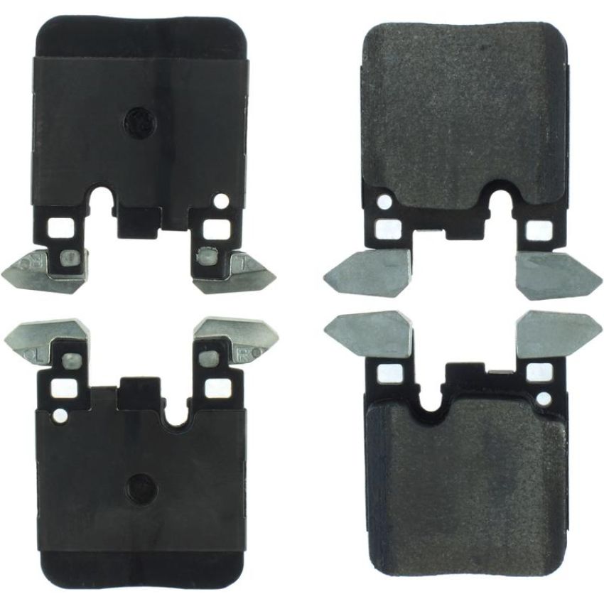 CENTRIC PARTS 300.16560 Centric Premium Semi-Metallic Brake Pads with Shims and Hardware