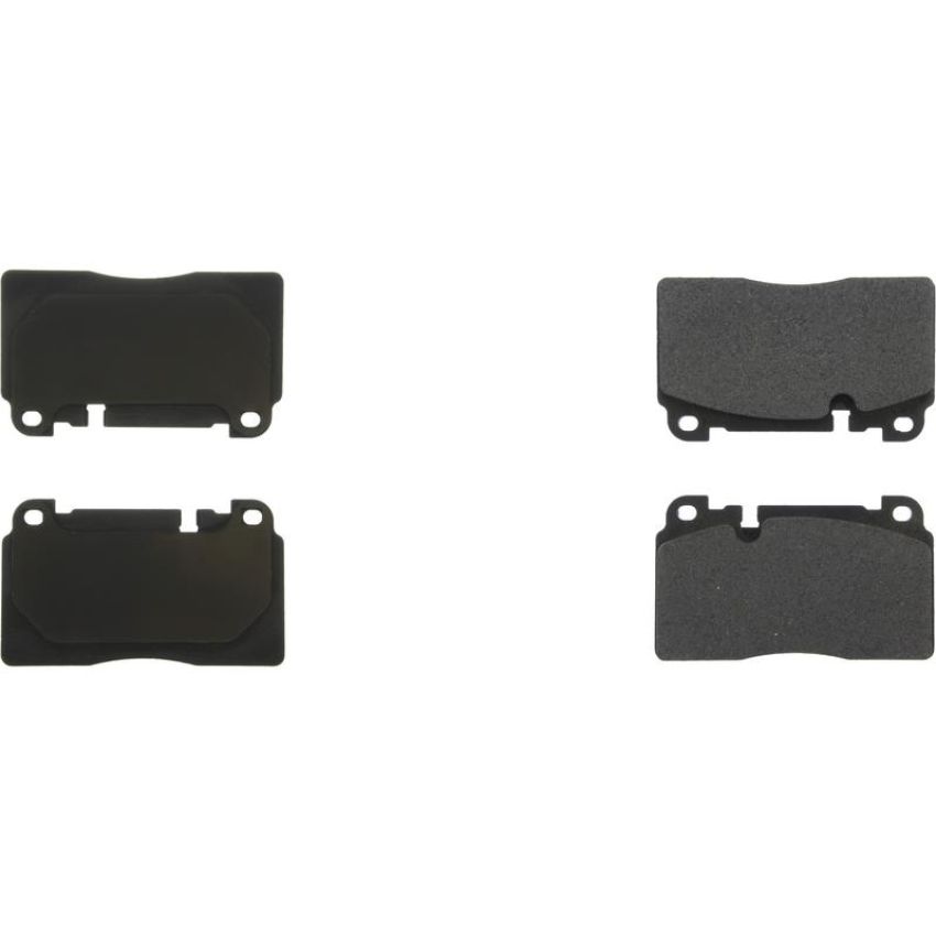 CENTRIC PARTS 300.16630 Centric Premium Semi-Metallic Brake Pads with Shims and Hardware